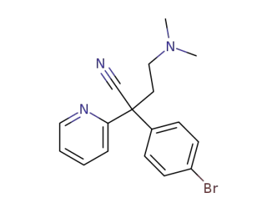 2-(4-Bromo-phenyl)-4-dimethylamino-2-pyridin-2-yl-butyronitrile