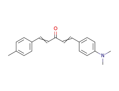1-[4-(dimethylamino)phenyl]-5-(4-methylphenyl)penta-1,4-dien-3-one