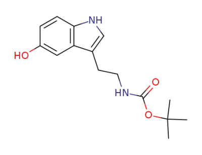 tert-butyl 2-(5-hydroxy-1H-indol-3-yl)ethylcarbamate