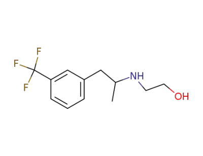 N-<2-<1-methyl-2-(3-trifluoromethyl)phenyl>ethyl>aminoethanol