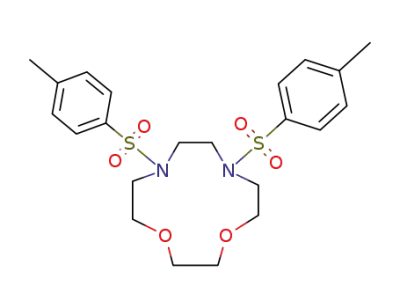 N,N'-ditosyl-1,4-dioxa-7,10-diazacyclododecane