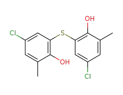 4,4'-dichloro-6,6'-dimethyl-2,2'-sulfanediyl-di-phenol
