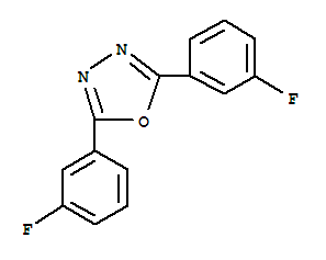 2,5-bis(3-fluorophenyl)-1,3,4-oxadiazole