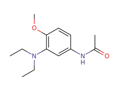 3-acetylamino-6-methoxy-N,N-diethylaniline