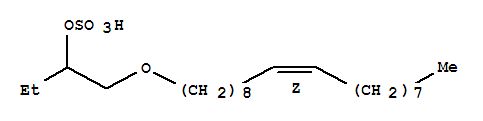 (Z)-1-[(octadec-9-enyloxy)methyl]propyl hydrogen sulphate