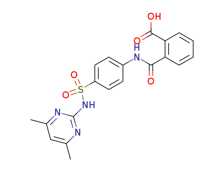 2-[[[4-[[(4,6-dimethyl-2-pyrimidinyl)amino]sulphonyl]phenyl]amino]carbonyl]benzoic acid